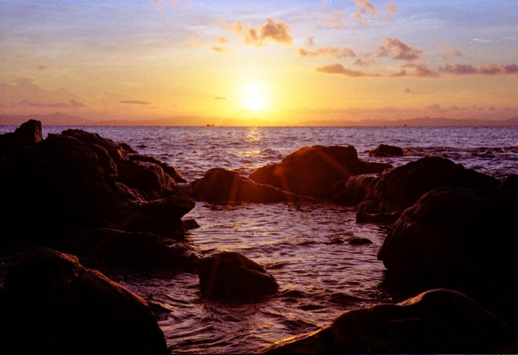 Instagram captions for beach sunset