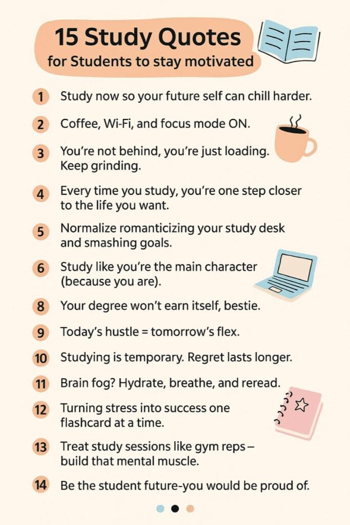 Study Quotes For Students  Infographic