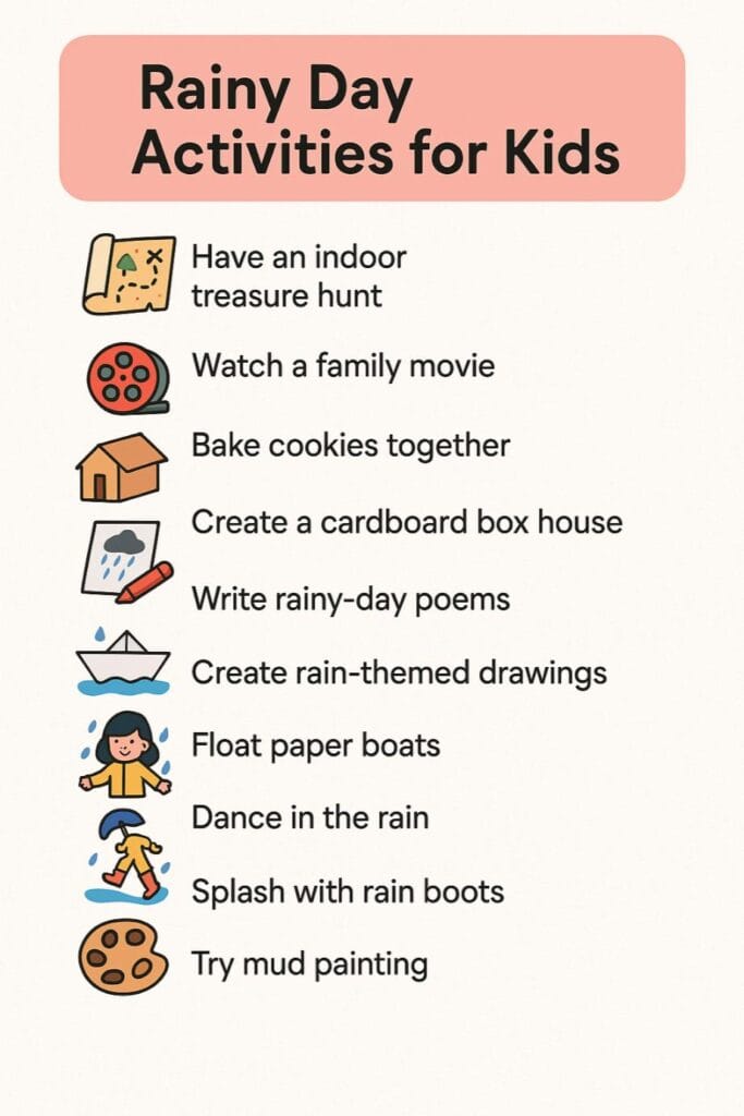 Best rainy day activities for your kids