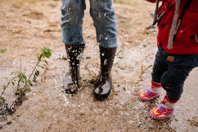Outdoor rainy day activities for kids