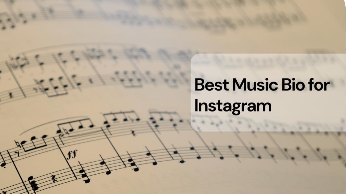Musically Bio 110+ Aesthetic Music Bio For Instagram to Show Your Genre — Trending Us