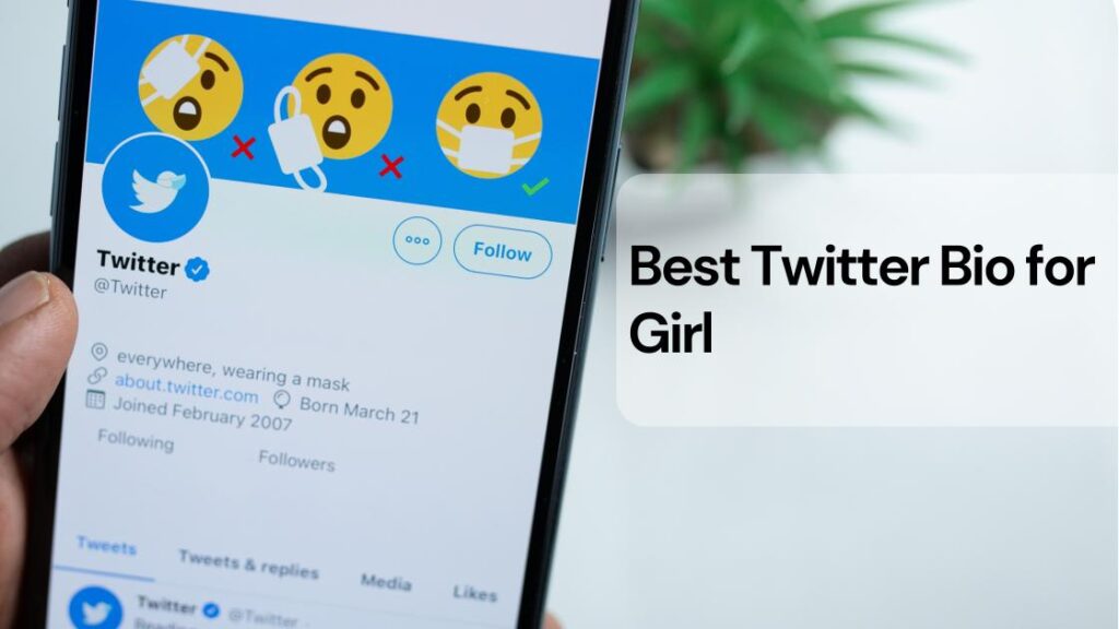 Best twitter bio for girl