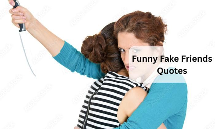 Funny fake friends quotes