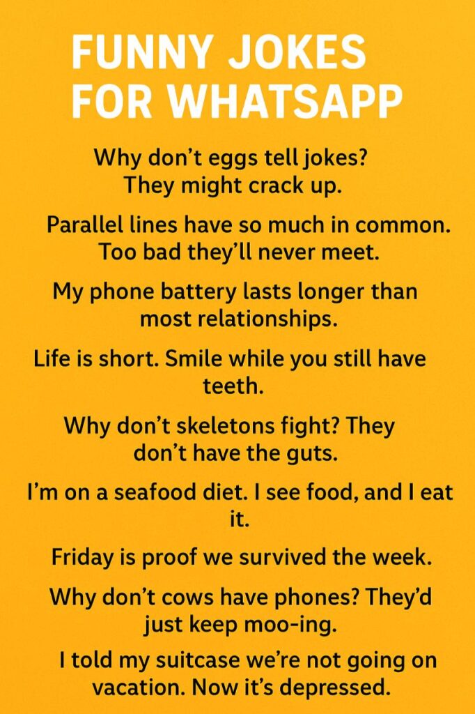 Funny Joke For WhatsApp