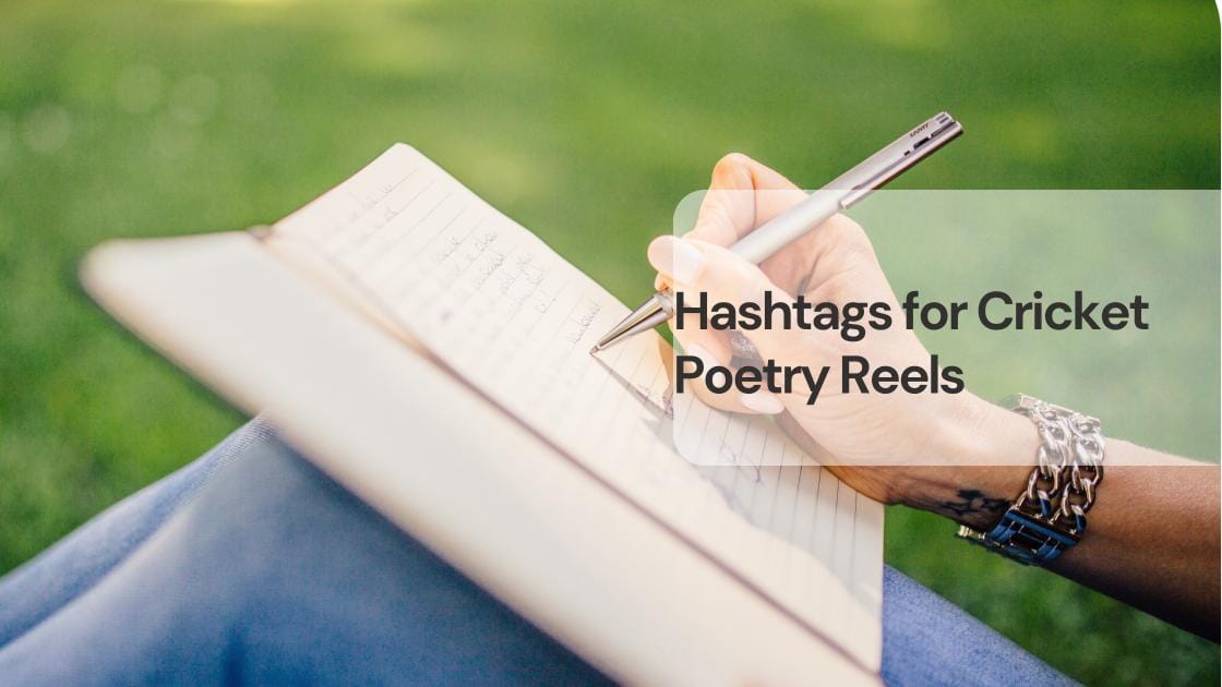 Hashtags for poetry reels