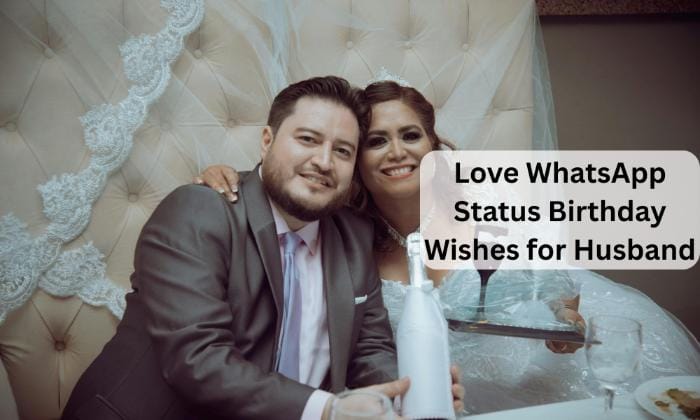 Love whatsapp status birthday wishes for husband