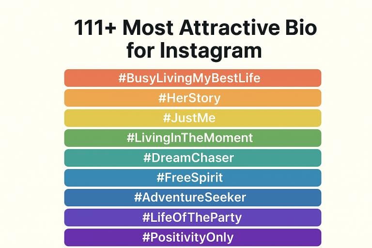 Top attractive bio for instagram