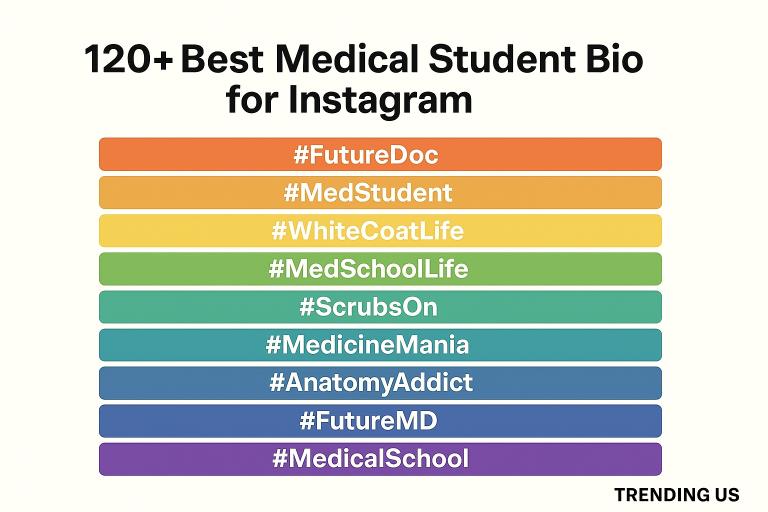 Top medical student bio for instagram