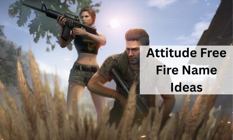 Attitude free fire name ideas