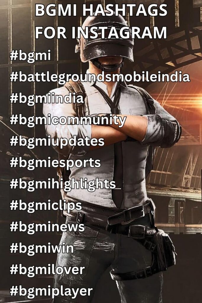 Bgmi hashtags