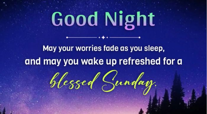 Best sunday good night images2