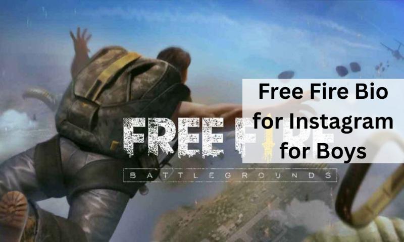 Free fire bio for instagram for boys