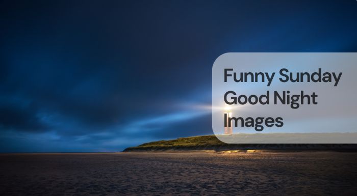 Funny sunday good night images