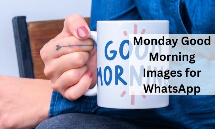 Monday good morning images for whatsapp