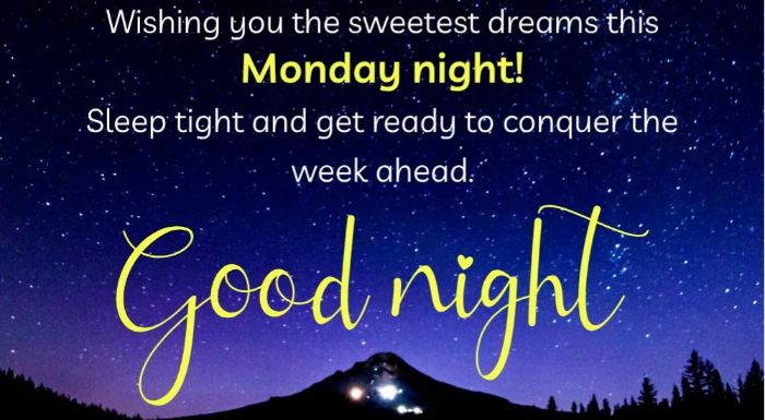 Monday good night images for whatsapp1