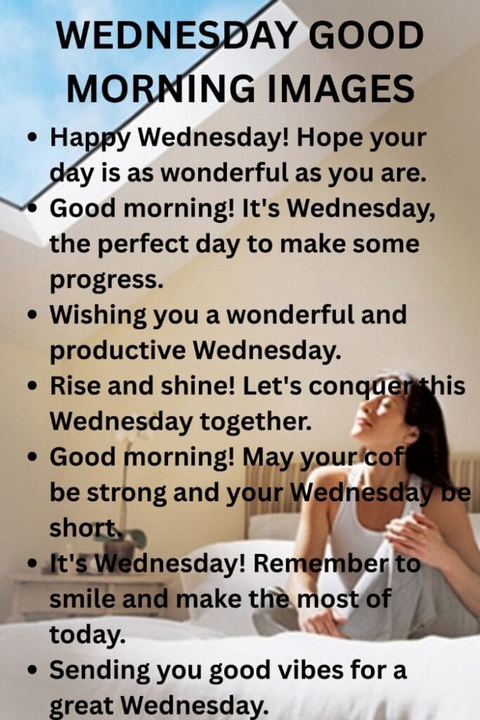 Wednesday good morning images