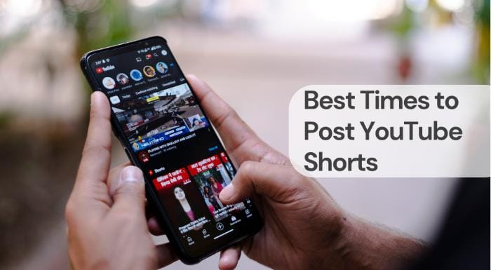 Best times to post youtube shorts