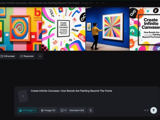 Create infinite canvases