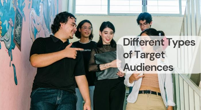 Different types of target audiences