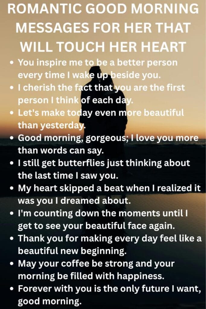 Good morning messages for her