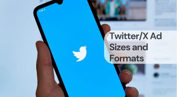 X ad sizes and formats