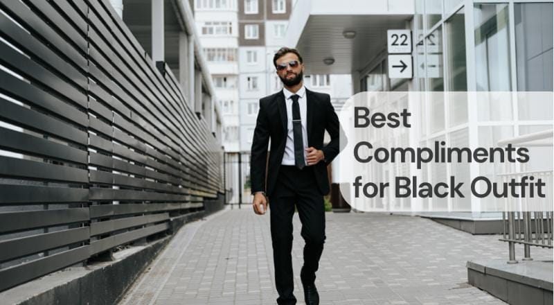 Best compliments for black outfit Best compliments for black outfit