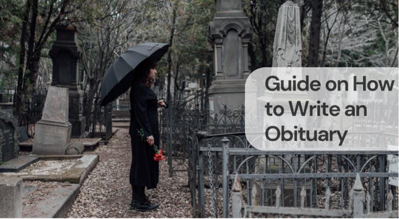 Guide on how to write an obituary