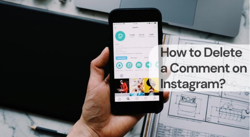 How to delete a comment on instagram