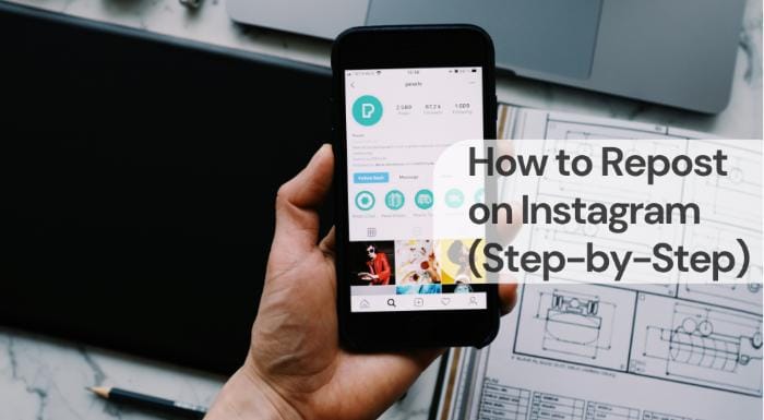 How to repost on instagram (step by step)