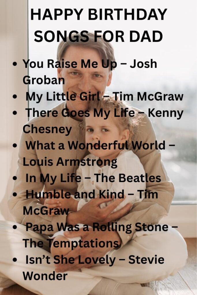 Birthday songs for your dad
