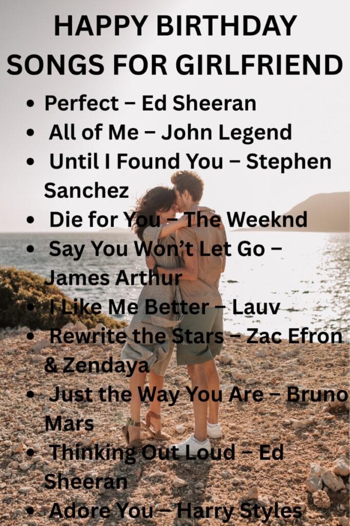 Birthday songs for your girlfriend