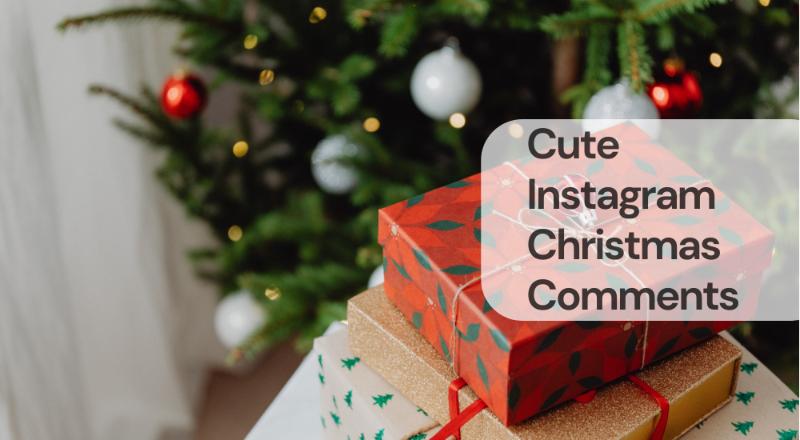 Cute instagram christmas comments