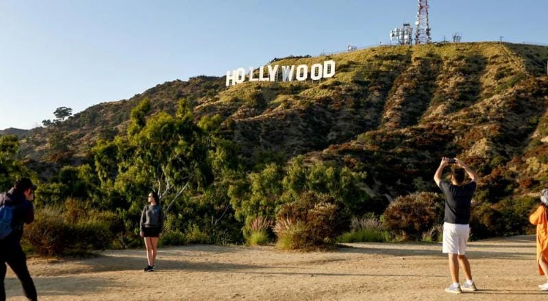 Hollywood sign