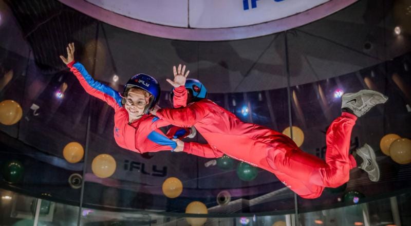 Indoor skydiving experience