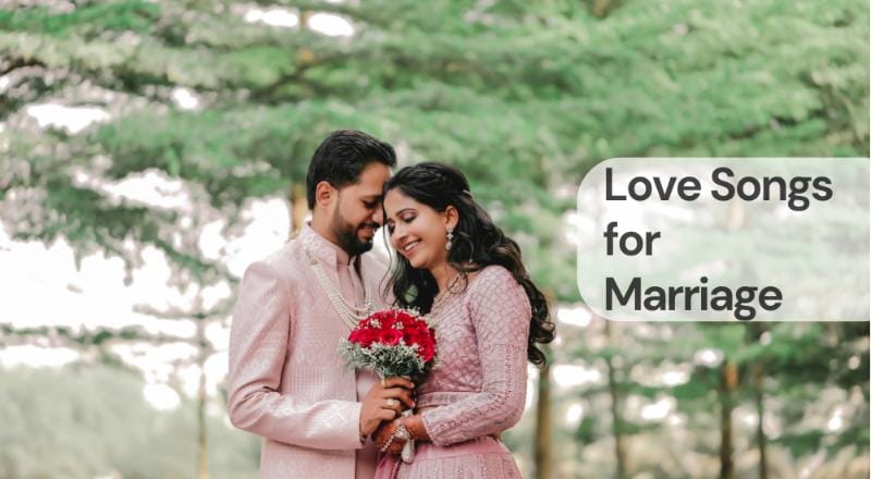 Love songs for marriage