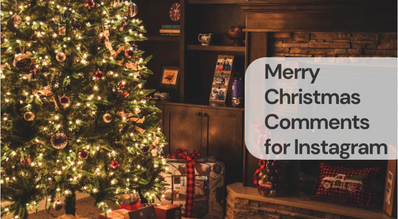 Merry christmas comments for instagram