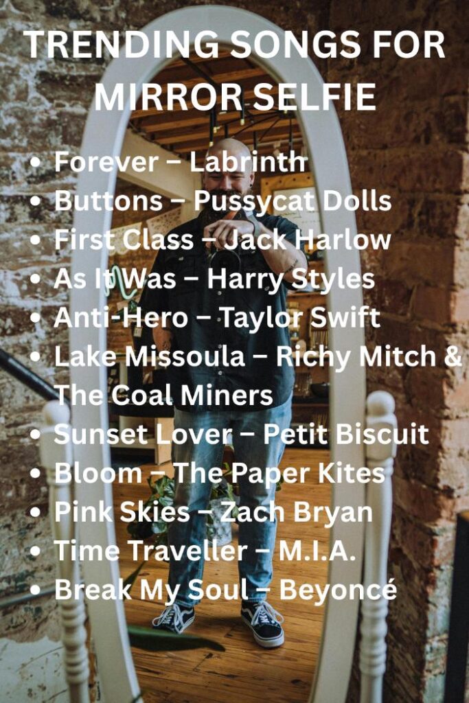 Songs for mirror selfie