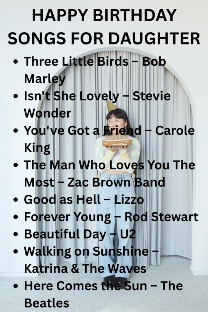 Top birthday songs for teenage daughter