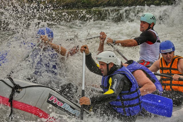 Adventure river rafting captions on instagram