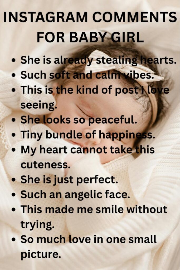 Comments for baby girls