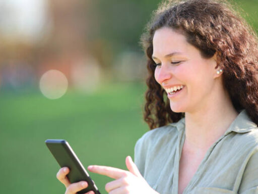 Women adding comments for funny videos and reels