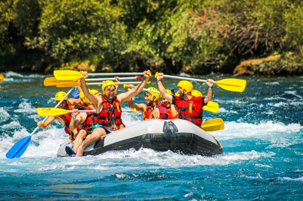 Instagram captions for river rafting