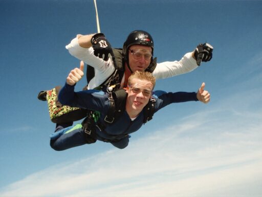 Instagram captions for sky diving photos