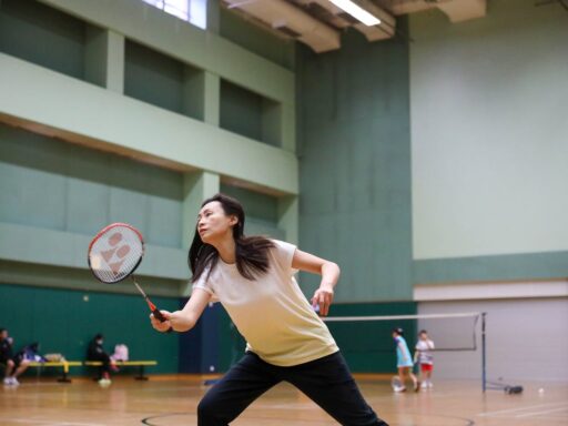 Instagram username for badminton players
