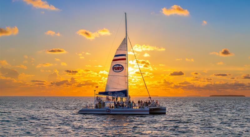 Key west sunset sail