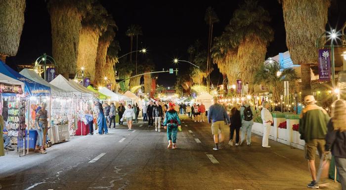 Local markets and cafe