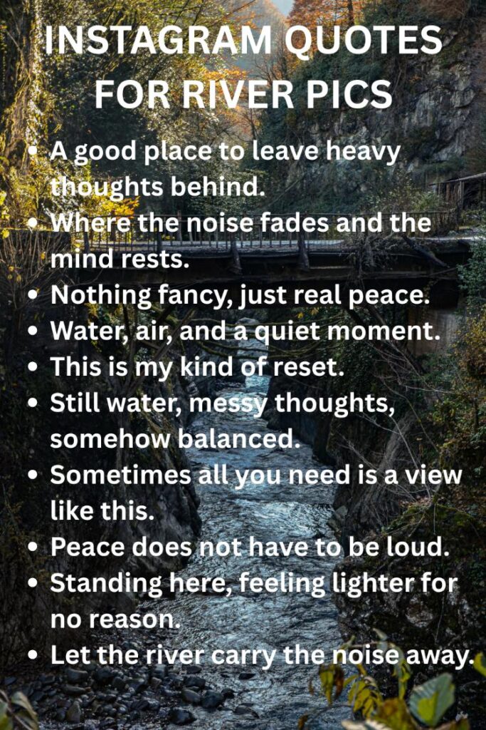 Quotes for river posts