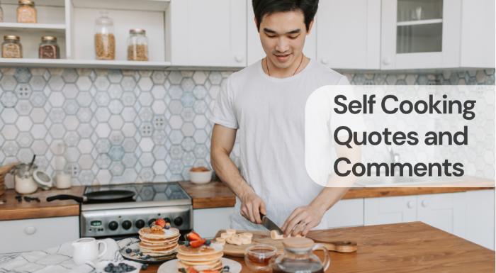 Self cooking quotes and comments