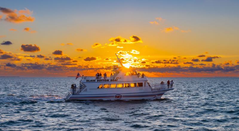 Take a sunset cruise