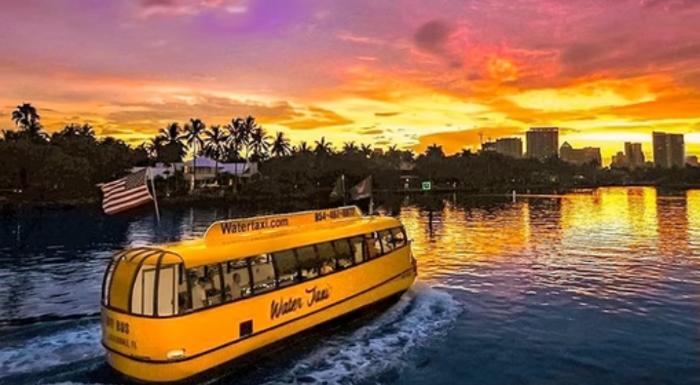 Take a water taxi ride